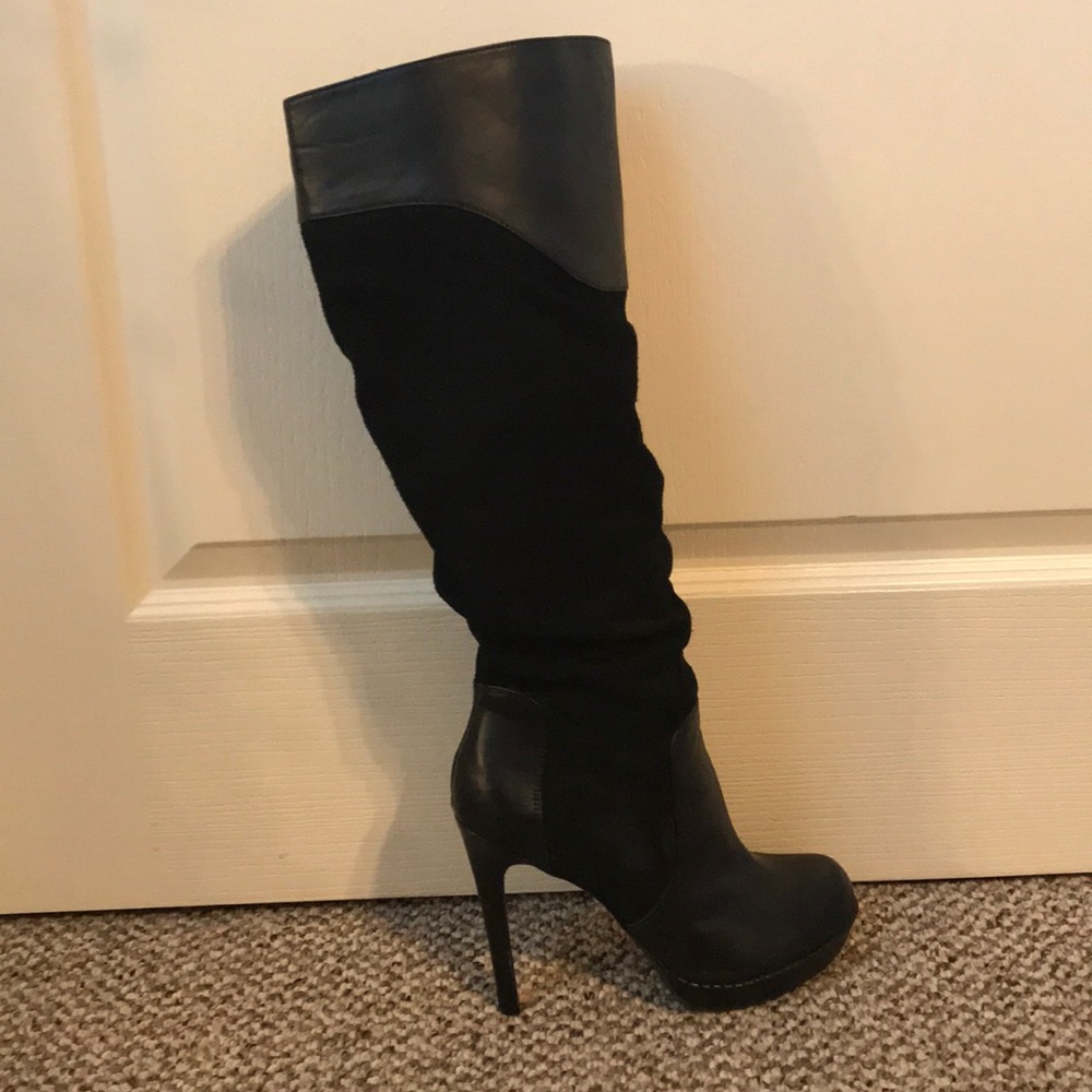 Sexy Leather and suede boots
